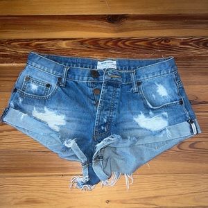One X One Teaspoon Shorts Sz 27